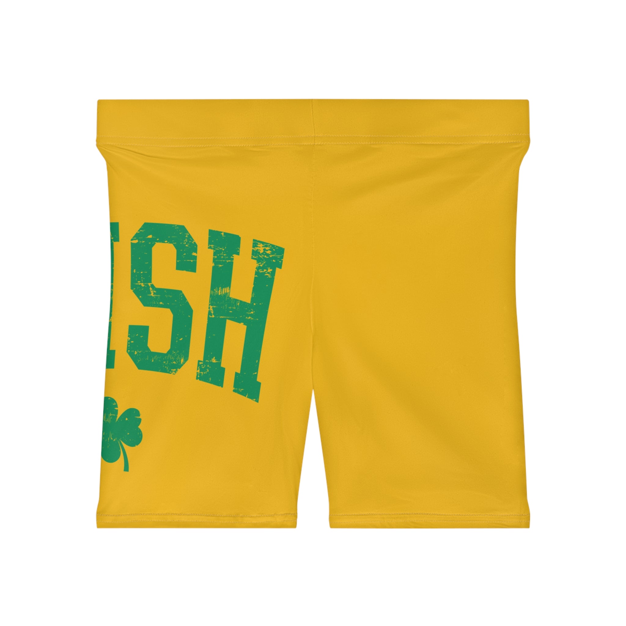 Irish Shamrock Women's Biker Shorts —  Celebration