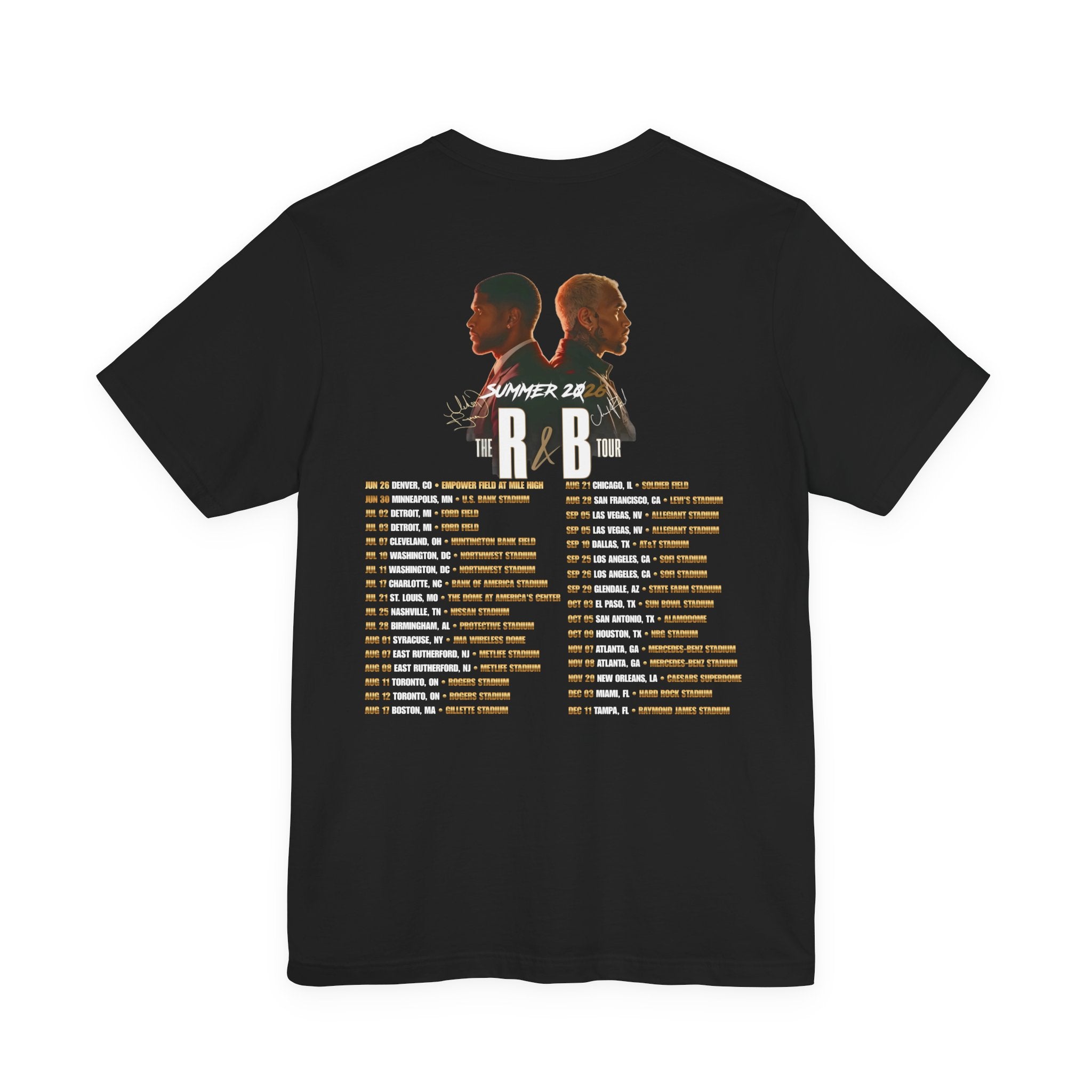 R& B Tour Tee