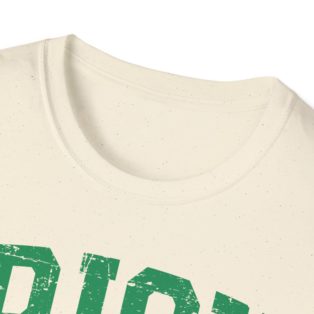 Irish T-Shirt – Vintage Green 'IRISH' with Shamrock