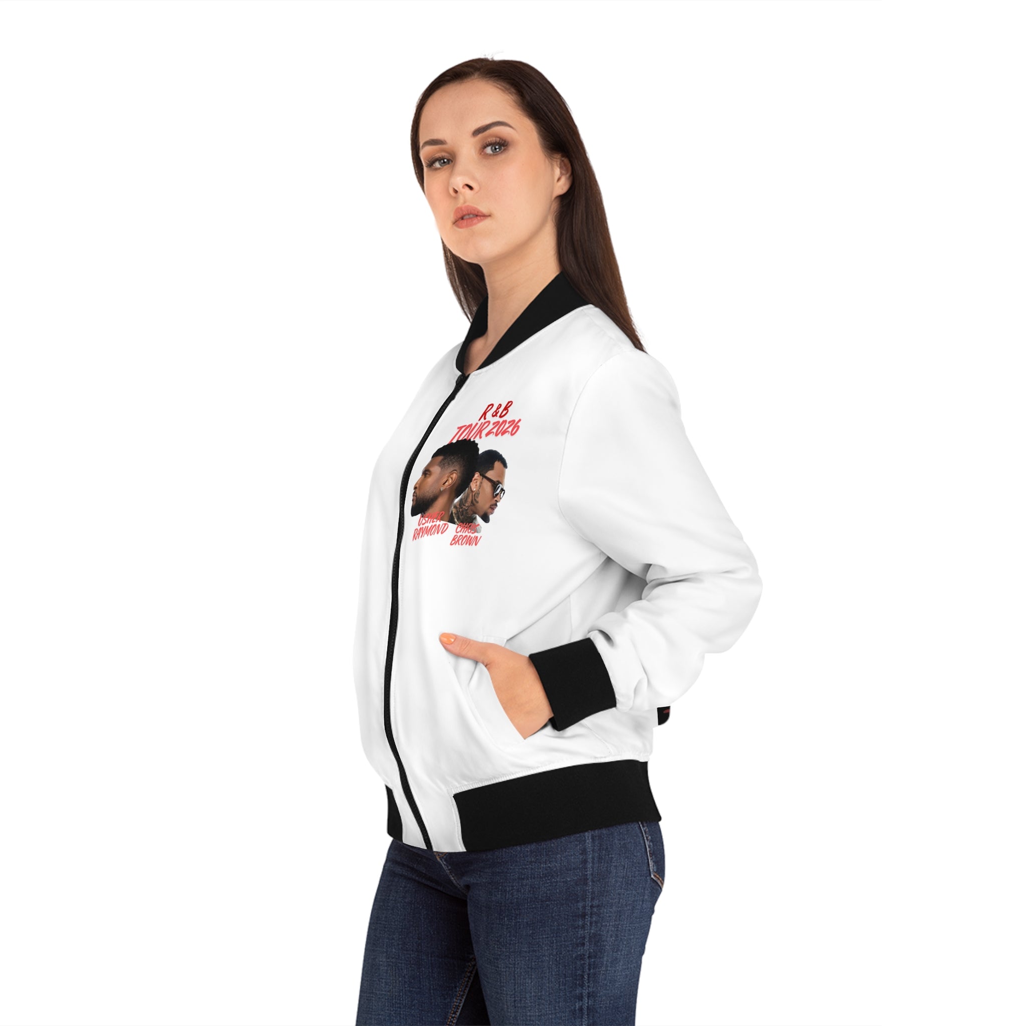 Copy of Legends Tour Bomber Jacket — Usher & Chris Brown Concert Crewneck