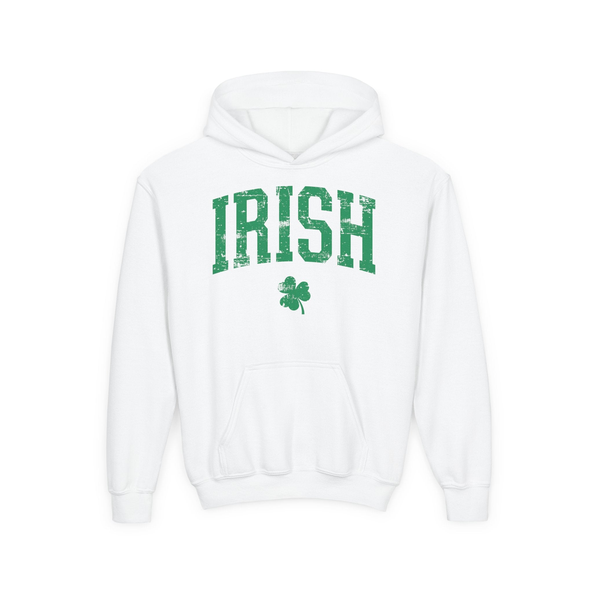 Irish Youth Hoodie - Green IRISH