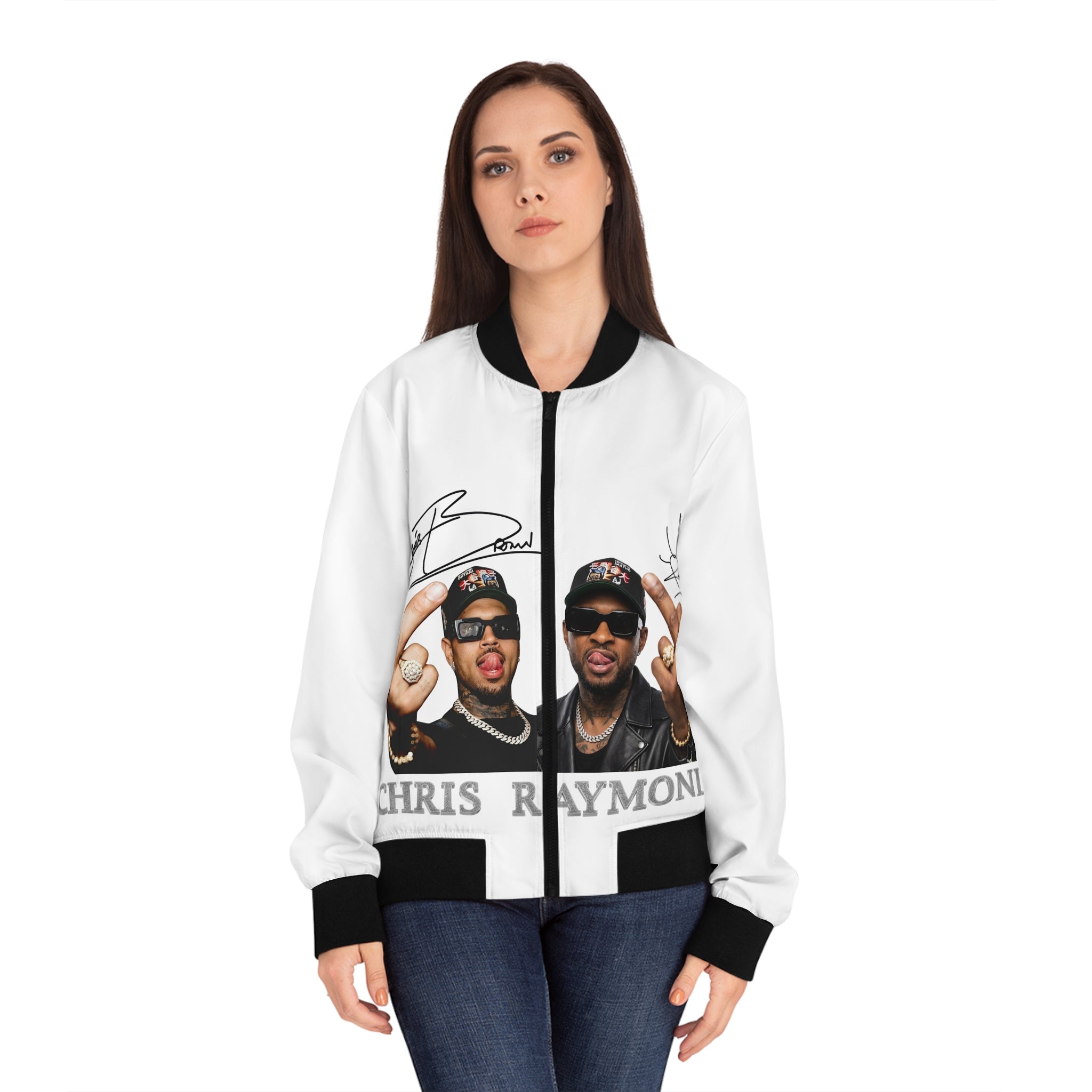 Copy of  Legends Tour Bomber Jacket — Usher & Chris Brown Concert Crewneck
