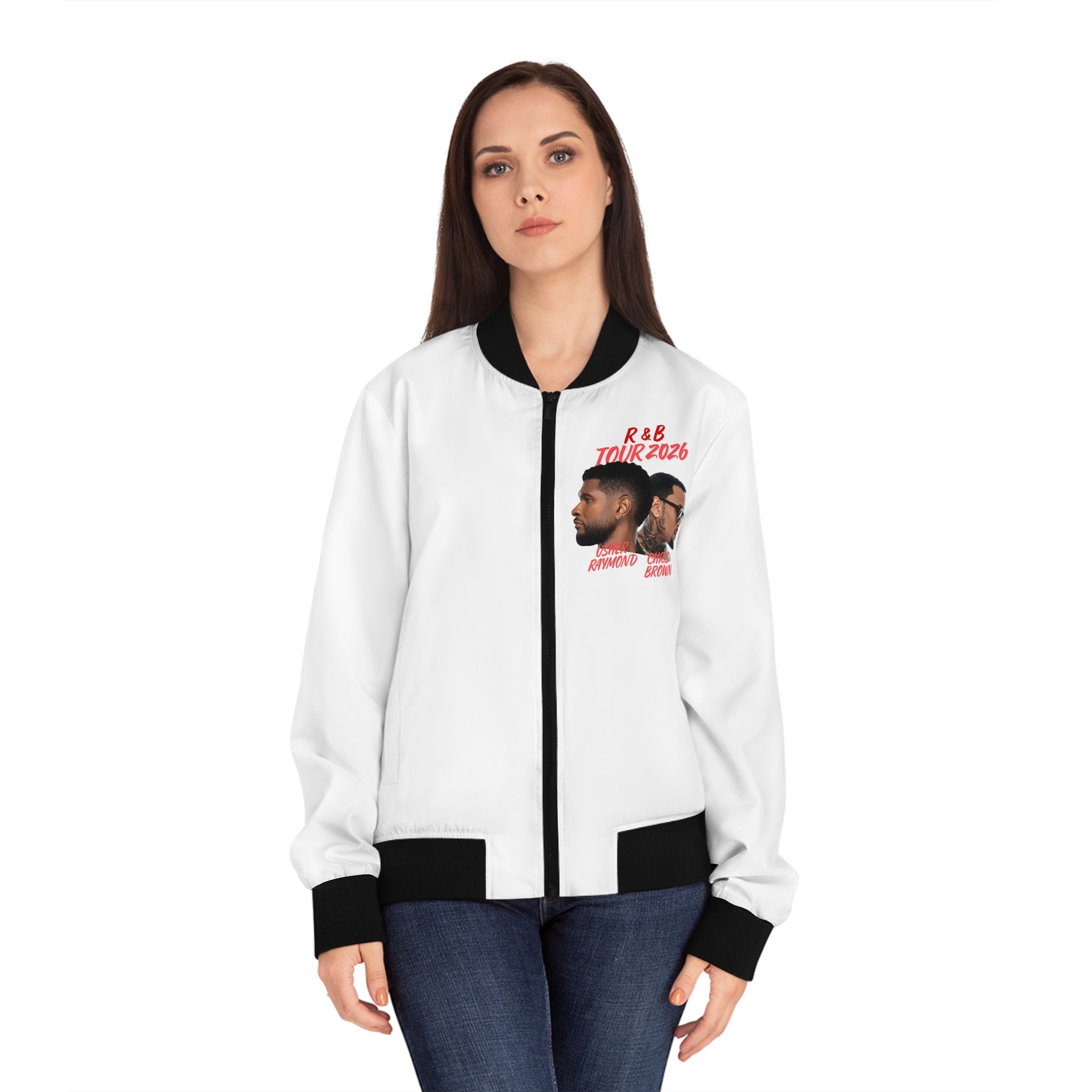 Copy of Legends Tour Bomber Jacket — Usher & Chris Brown Concert Crewneck