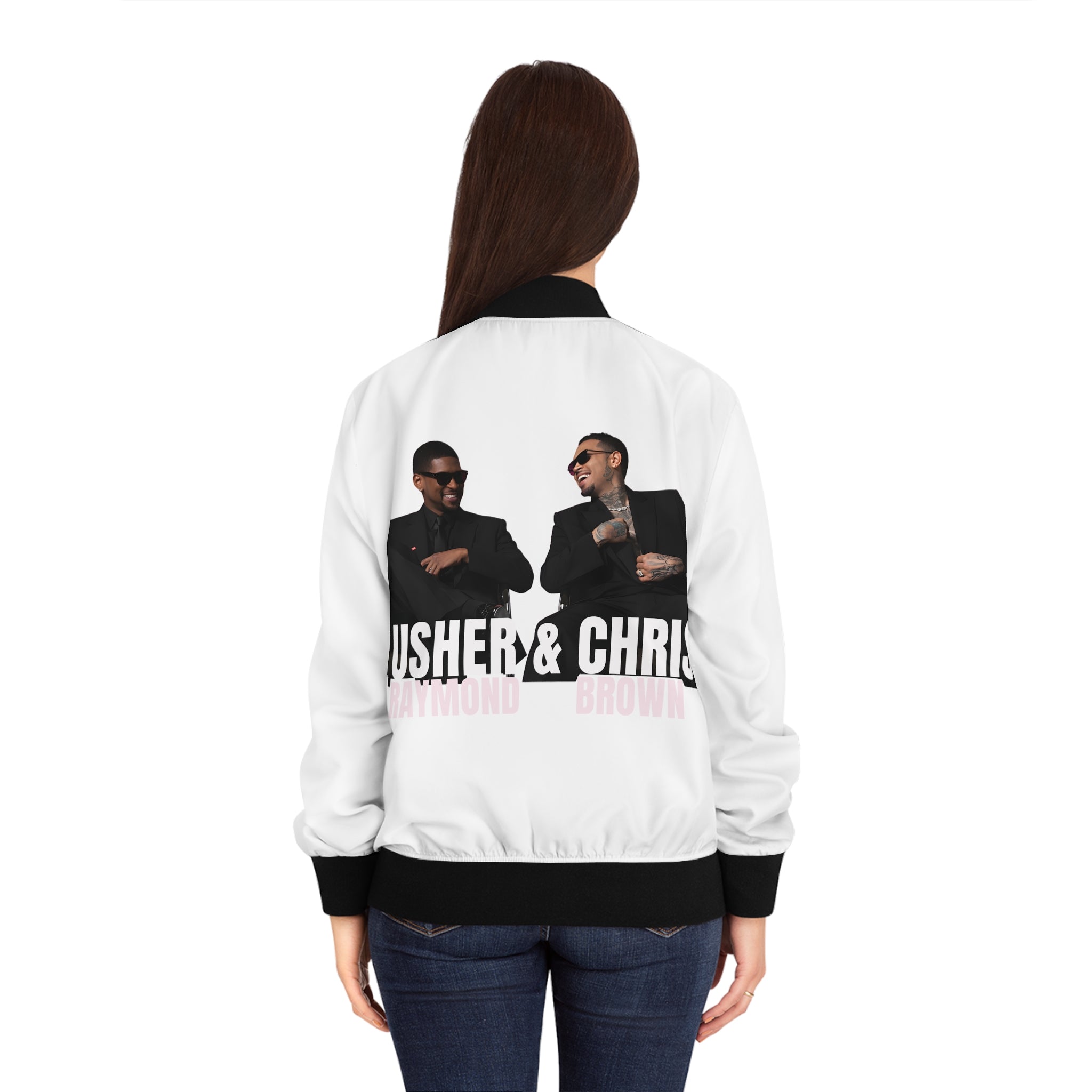 Legends Tour Bomber Jacket — Usher & Chris Brown Concert Crewneck