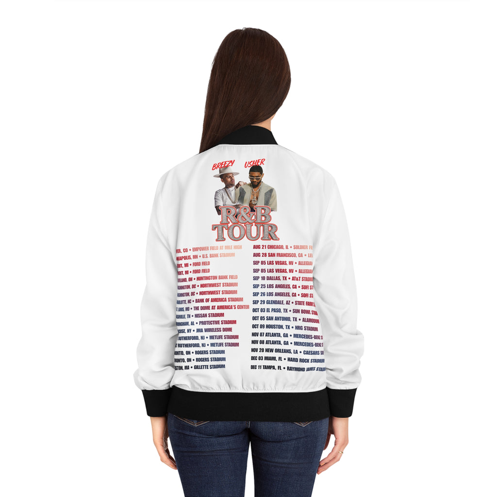 Copy of  Legends Tour Bomber Jacket — Usher & Chris Brown Concert Crewneck