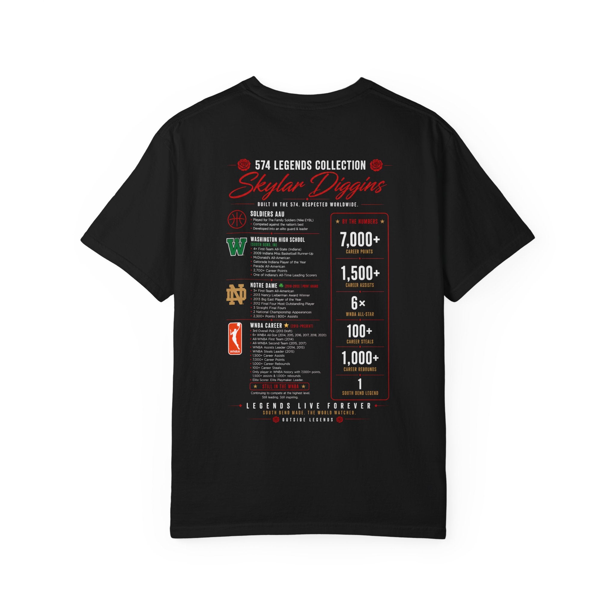 Legends 574 Basketball Portrait T‑Shirt
