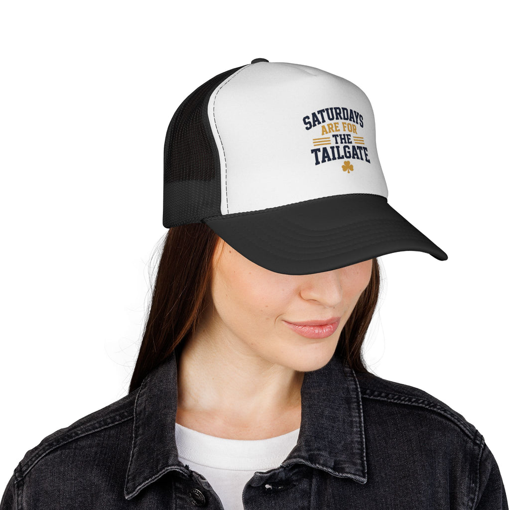 Trucker Cap — "Saturdays Are For The Tailgate" Mesh Hat