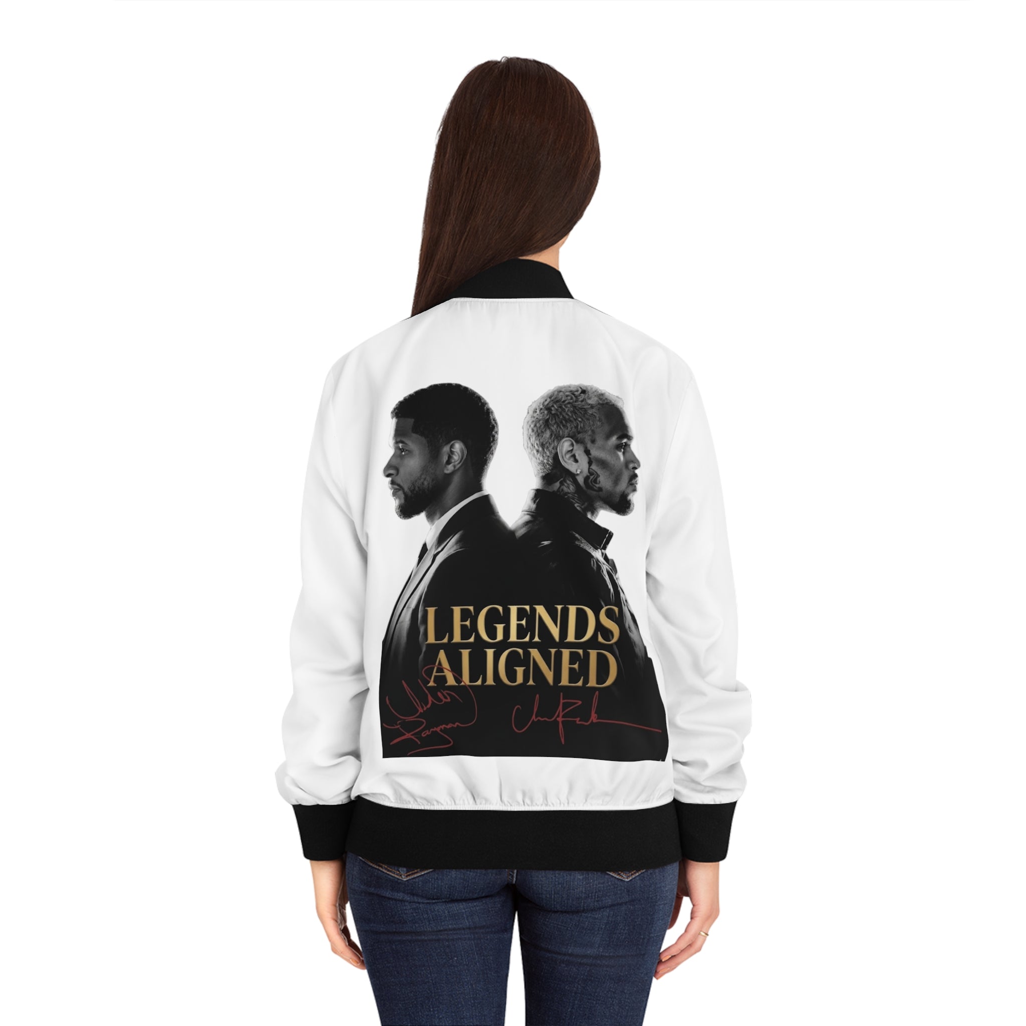 Copy of Legends Tour Bomber Jacket — Usher & Chris Brown Concert Crewneck
