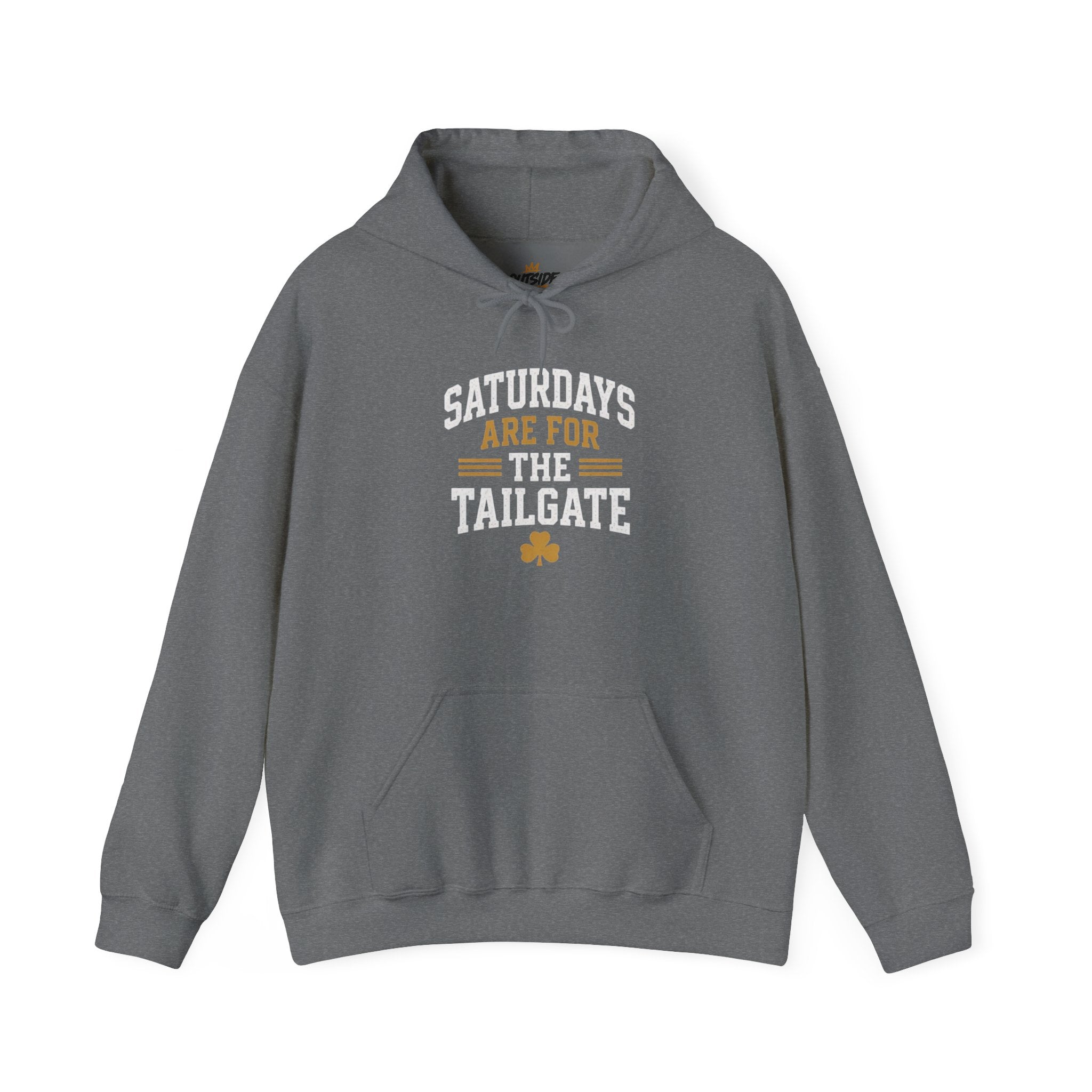 Tailgate Hooded Sweatshirt — "Saturdays Are For The Tailgate" Football Hoodie