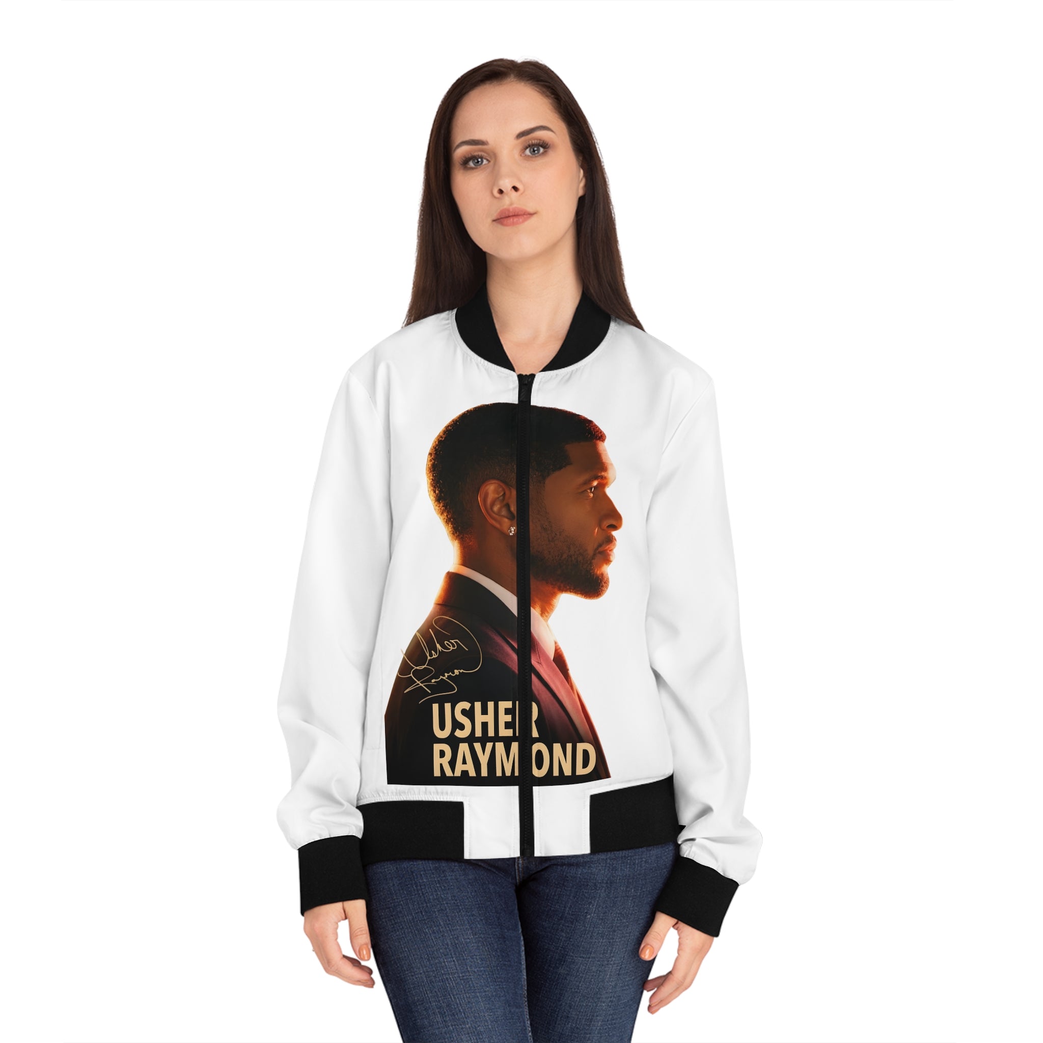 Legends Tour Bomber Jacket — Usher & Chris Brown Concert Crewneck