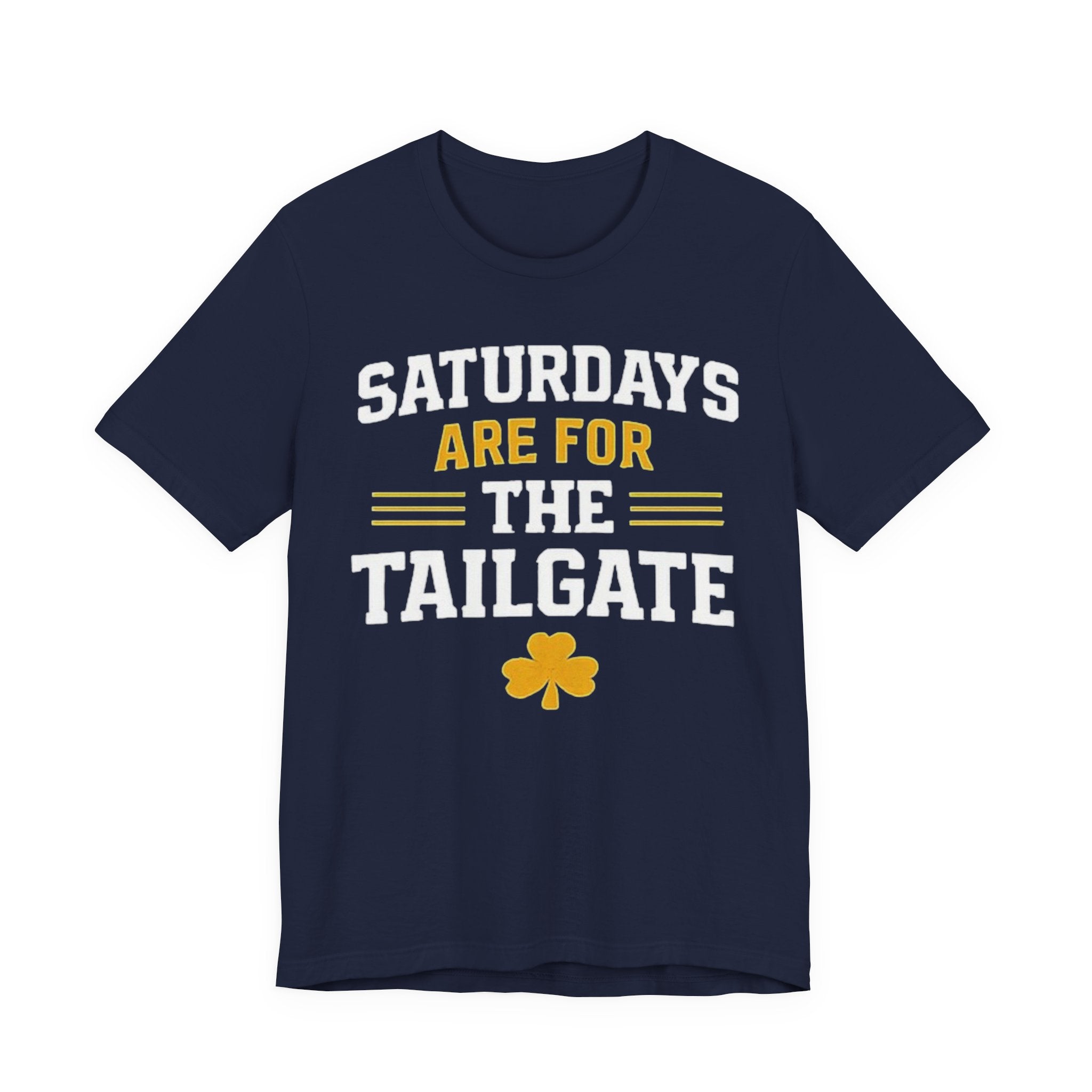 Tailgate Tee - "Saturdays Are For Tailgates" Football Shamrock Shirt