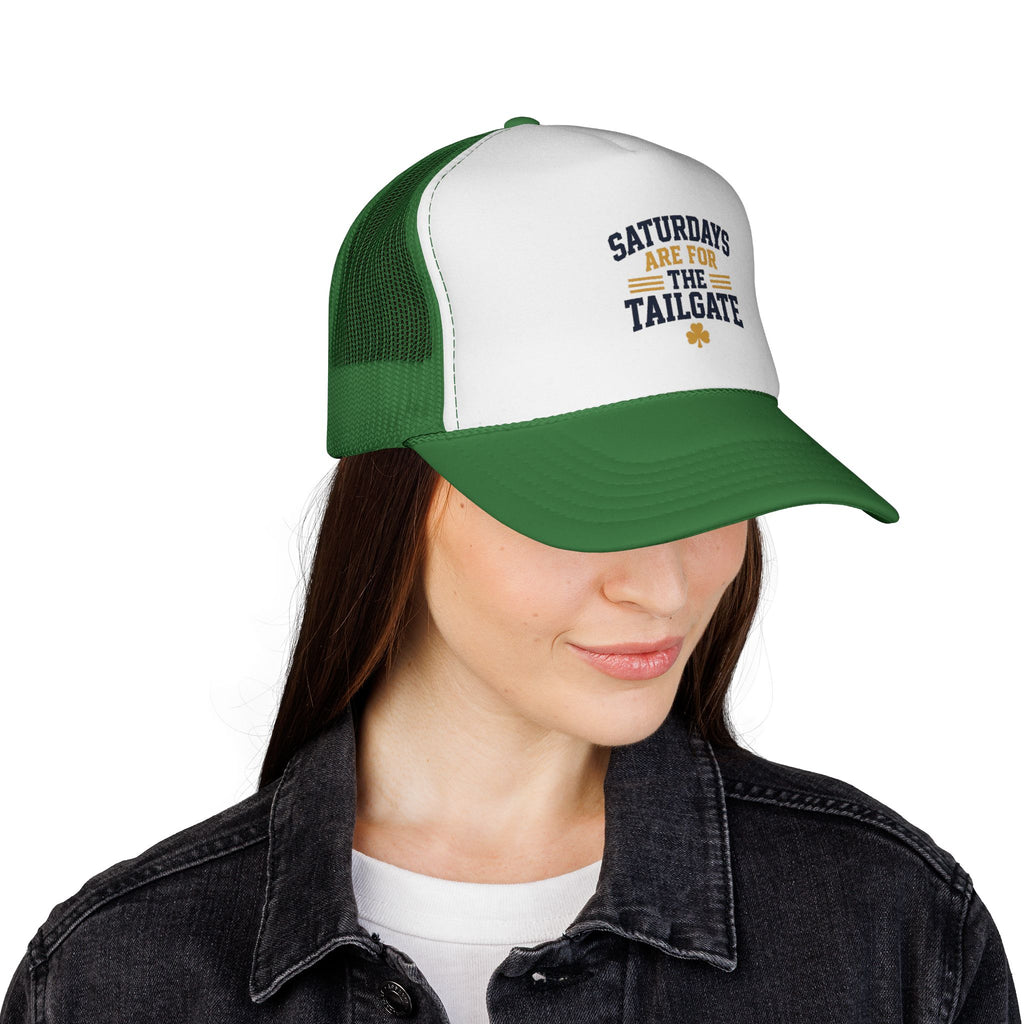 Trucker Cap — "Saturdays Are For The Tailgate" Mesh Hat
