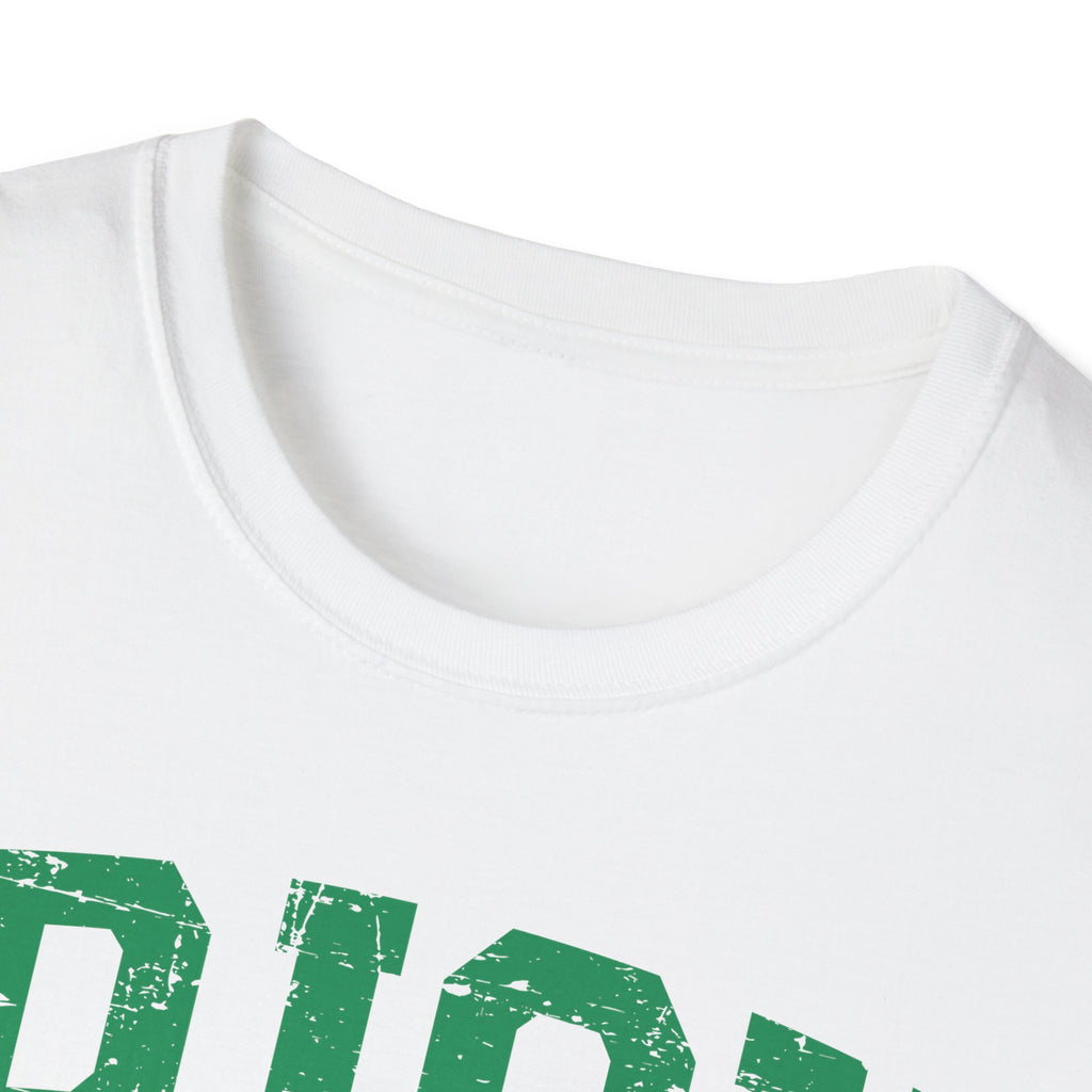 Irish T-Shirt – Vintage Green 'IRISH' with Shamrock