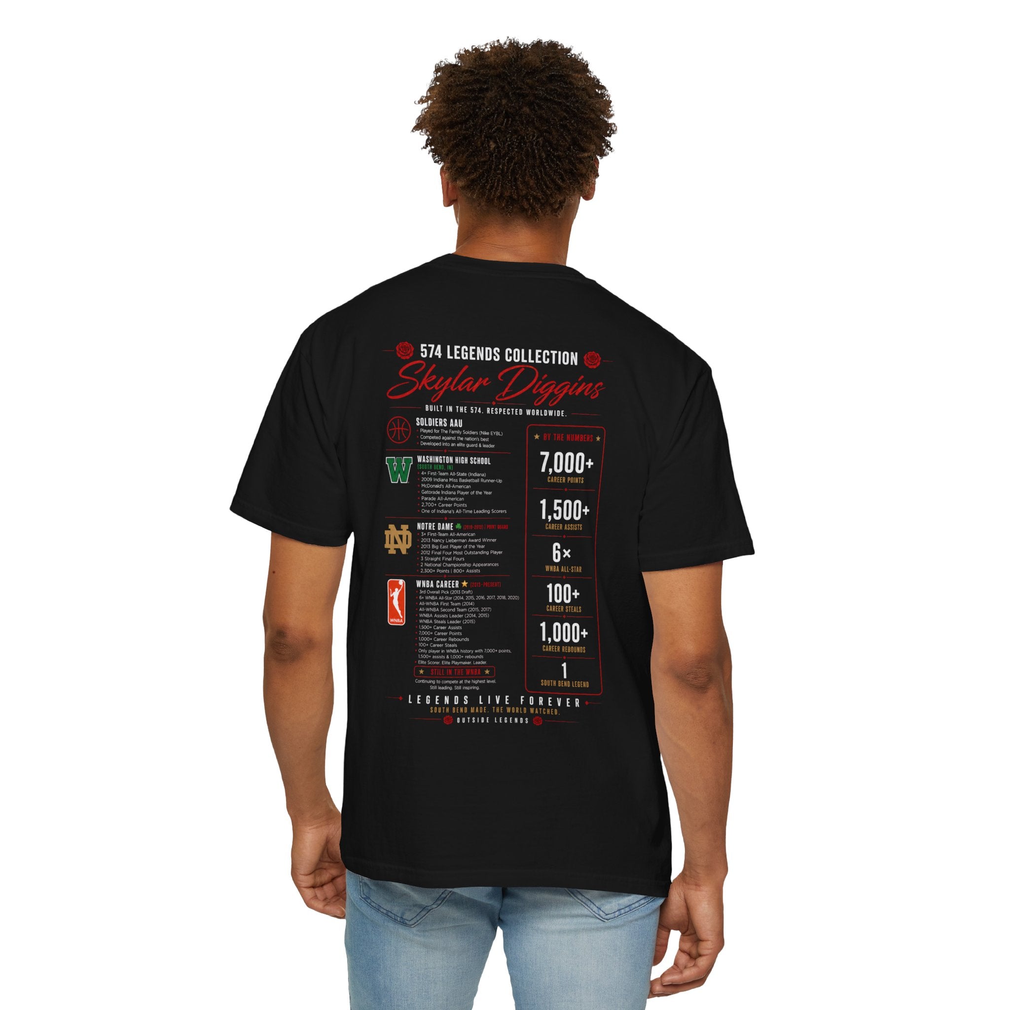 Legends 574 Basketball Portrait T‑Shirt