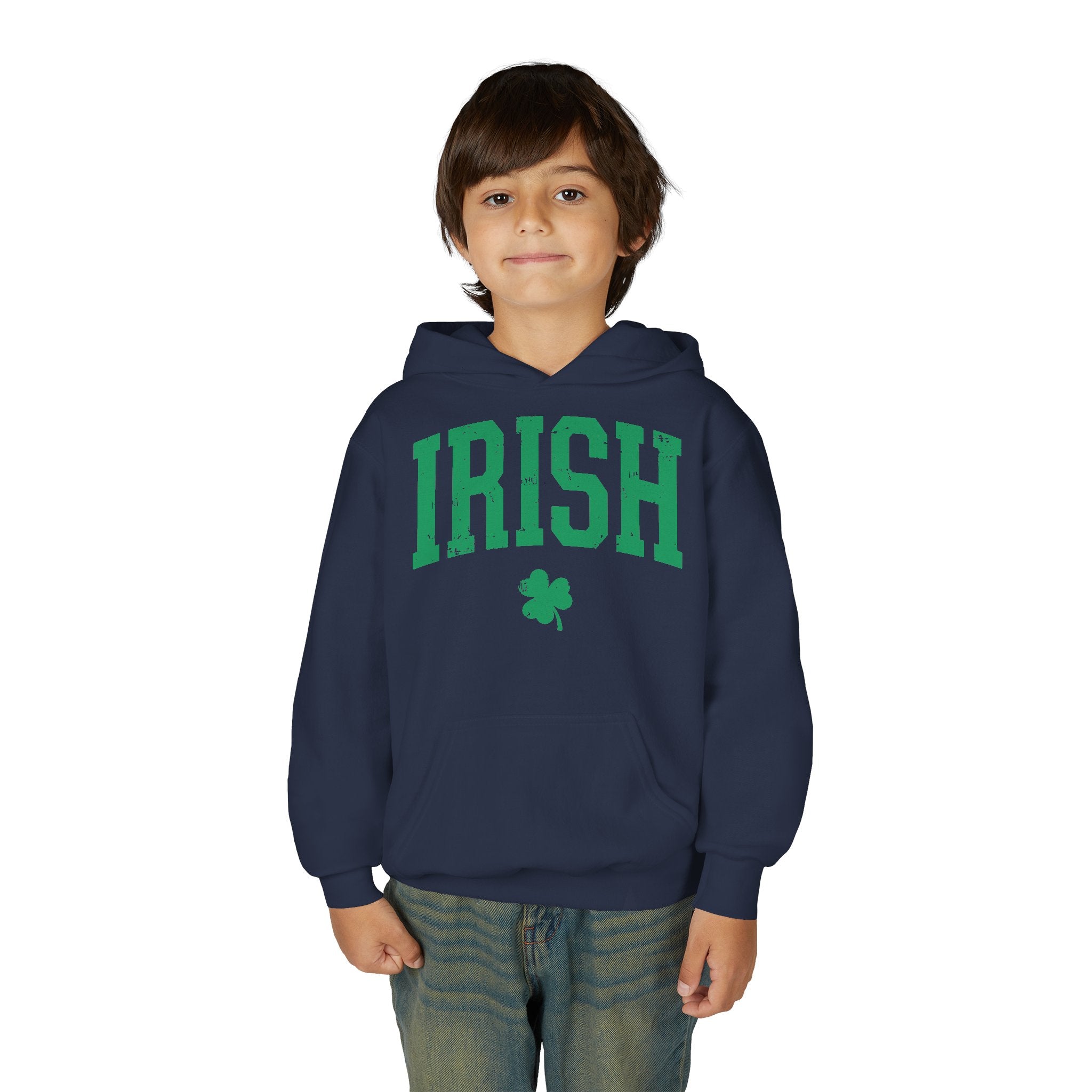 Irish Youth Hoodie - Green IRISH